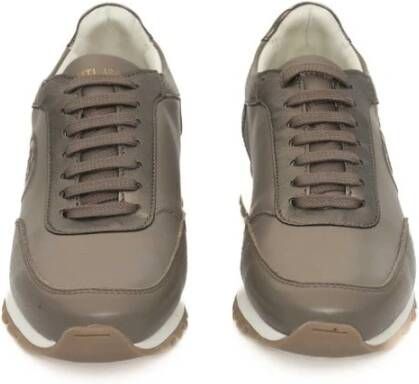 Cerruti 1881 Echt Leren Platform Sneaker Dames Beige Dames