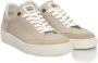 Cerruti 1881 Beige Leren Platform Sneakers met Logo Beige Dames - Thumbnail 11