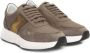 Cerruti 1881 Beige Leren Platform Sneakers met Logo Beige Dames - Thumbnail 3