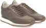 Cerruti 1881 Platform Leren Sneakers voor Vrouwen Beige Dames - Thumbnail 11