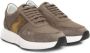 Cerruti 1881 Beige Leren Platform Sneakers met Logo Beige Dames - Thumbnail 7