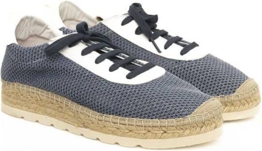 Cerruti 1881 Blauwe Hoge Zool Sneaker Blue Heren