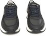 Cerruti 1881 Blauwe Leren Sneakers Hoge Zool Zijlogo Black Heren - Thumbnail 6