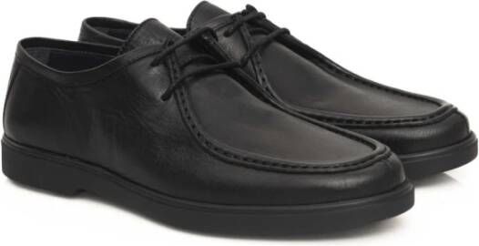 Cerruti 1881 Casual Leren Derby Schoenen Black Heren