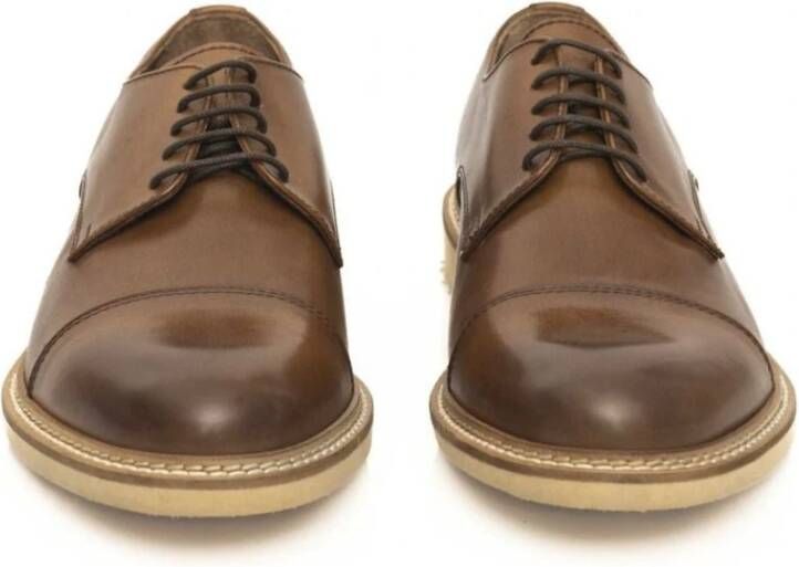 Cerruti 1881 Casual Leren Derby Schoenen Brown Heren