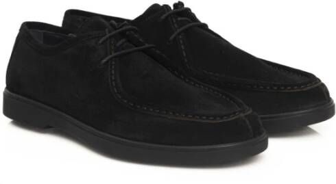 Cerruti 1881 Derby Leren Schoenen Casual Stijl Black Heren