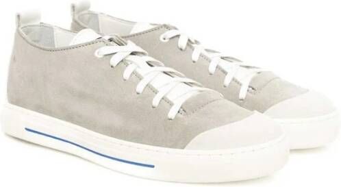 Cerruti 1881 Echt Leren Heren Sneaker Gray Heren