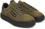 Cerruti 1881 Heren Leren Sneakers met Rubberen Zool Green Heren - Thumbnail 11