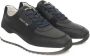 Cerruti 1881 Blauwe Leren Sneakers Hoge Zool Zijlogo Black Heren - Thumbnail 11