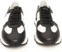 Cerruti 1881 Leren Hoge Zool Sneakers Zwart Wit Black Heren - Thumbnail 2