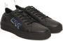 Cerruti 1881 Heren Leren Sneakers met Rubberen Zool Black Heren - Thumbnail 7