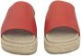 Cerruti 1881 Platform Sandalen van Echt Leer Red Dames - Thumbnail 14