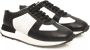 Cerruti 1881 Leren Hoge Zool Sneakers Zwart Wit Black Heren - Thumbnail 7