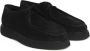 Cerruti 1881 Casual Leren Derby Schoenen Rubberen Zool Black Heren - Thumbnail 3