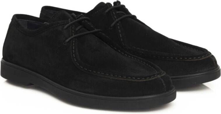 Cerruti 1881 Leren Derby Casual Schoenen Black Heren