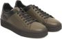 Cerruti 1881 Heren Leren Sneakers met Rubberen Zool Green Heren - Thumbnail 11