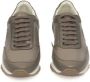 Cerruti 1881 Platform Leren Sneakers voor Vrouwen Beige Dames - Thumbnail 2