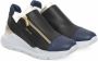 Cerruti 1881 Zwarte Leren Platform Sneakers met Zijlogo Multicolor Dames - Thumbnail 7