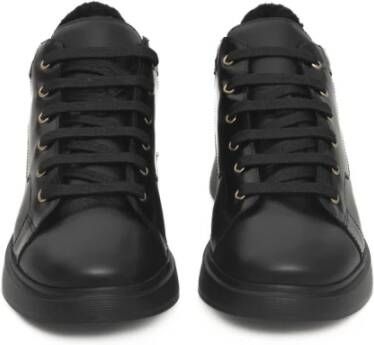 Cerruti 1881 Platform Leren Sneakers voor Vrouwen Black Dames