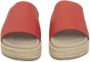 Cerruti 1881 Platform Sandalen van Echt Leer Red Dames - Thumbnail 6