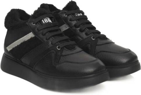 Cerruti 1881 Platform Sneakers met Frontaal Logo Black Dames