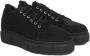 Cerruti 1881 Platform Sneakers van Echt Leer Black Dames - Thumbnail 3