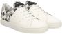 Cerruti 1881 Uniek Patroon Witte Sneakers Logo Detail White Dames - Thumbnail 7