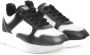 Cerruti 1881 Zwart Wit Leren Hoge Zool Sneaker Black Dames - Thumbnail 3