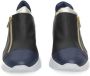 Cerruti 1881 Zwarte Leren Platform Sneakers met Zijlogo Multicolor Dames - Thumbnail 10