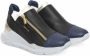 Cerruti 1881 Zwarte Leren Platform Sneakers met Zijlogo Multicolor Dames - Thumbnail 11