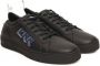 Cerruti 1881 Heren Leren Sneakers met Rubberen Zool Black Heren - Thumbnail 3