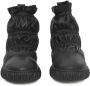 Cerruti 1881 Zwarte Leren Winterlaarzen Rubberen Zool Black Dames - Thumbnail 10