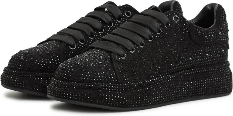 Cesare Gaspari Anastasia Platform Sneakers Zwart Black Dames