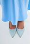 Cesare Gaspari Blauwe Jewel Suede High Heeled Pumps Blue Dames - Thumbnail 7