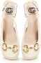 Cesare Gaspari Block Heel Pumps Anais Beige Dames - Thumbnail 3