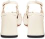 Cesare Gaspari Block Heel Pumps Anais Beige Dames - Thumbnail 4