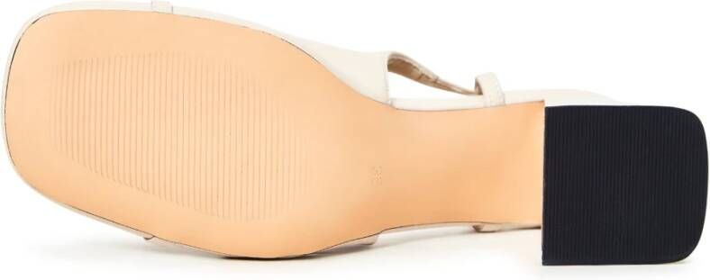 Cesare Gaspari Block Heel Pumps Anais Beige Dames