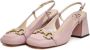 Cesare Gaspari Block Heel Pumps Anais Dust Pink Dames - Thumbnail 3