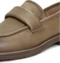 Cesare Gaspari Block Heeled Loafers Bruin Brown Dames - Thumbnail 8