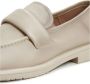 Cesare Gaspari Block Heeled Loafers Stephanie Beige Dames - Thumbnail 8