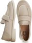 Cesare Gaspari Block Heeled Loafers Stephanie Beige Dames - Thumbnail 9