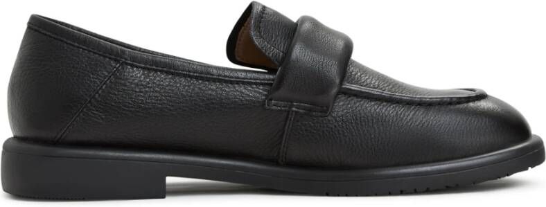 Cesare Gaspari Block Heeled Loafers Zwart Black Dames