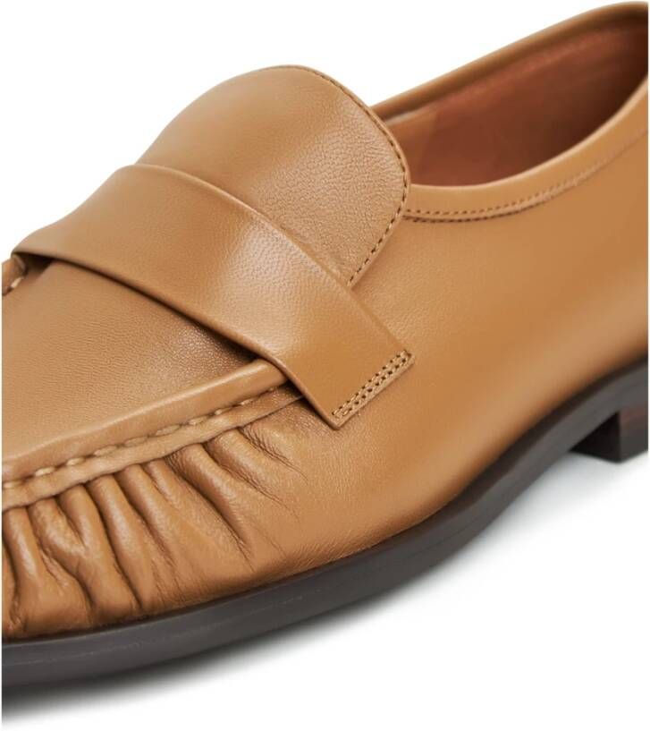 Cesare Gaspari Blokhak loafers Beige Dames