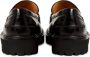 Cesare Gaspari Blokhak loafers Zwart Black Dames - Thumbnail 7