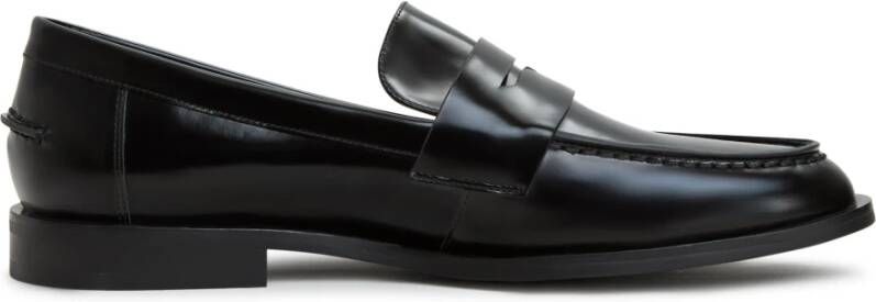 Cesare Gaspari Blokhak loafers Zwart Black Dames