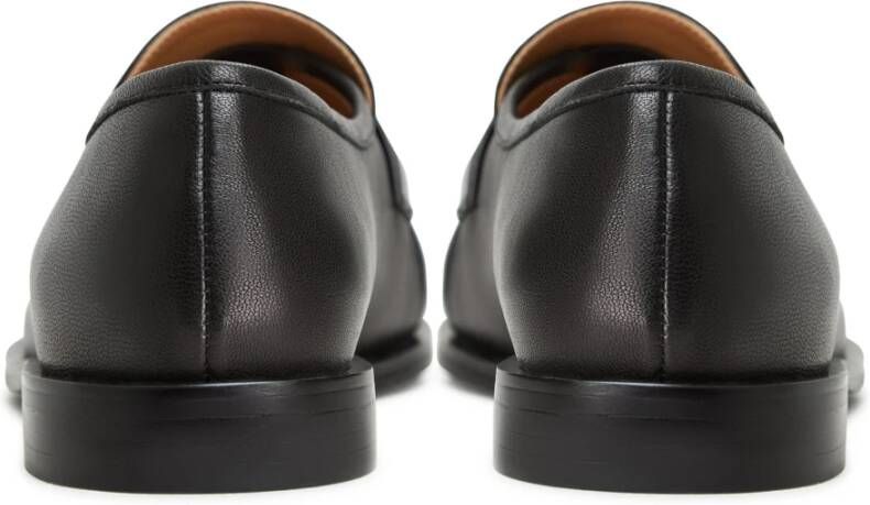 Cesare Gaspari Blokhak loafers Zwart Black Dames