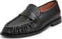 Cesare Gaspari Blokhak loafers Zwart Black Dames - Thumbnail 7