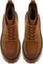 Cesare Gaspari Casual Platform Enkellaarzen Bruin Brown Dames - Thumbnail 4