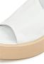 Cesare Gaspari Casual platform sandalen Wit White Dames - Thumbnail 6