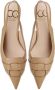 Cesare Gaspari Chique Stiletto Pumps Beige Dames - Thumbnail 3